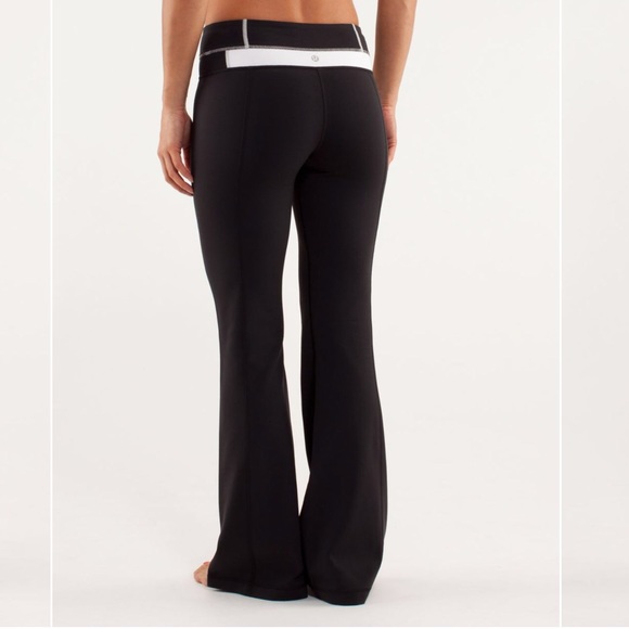 lululemon athletica Pants - Lululemon Groove Pant Silver Slim Yoga Pants